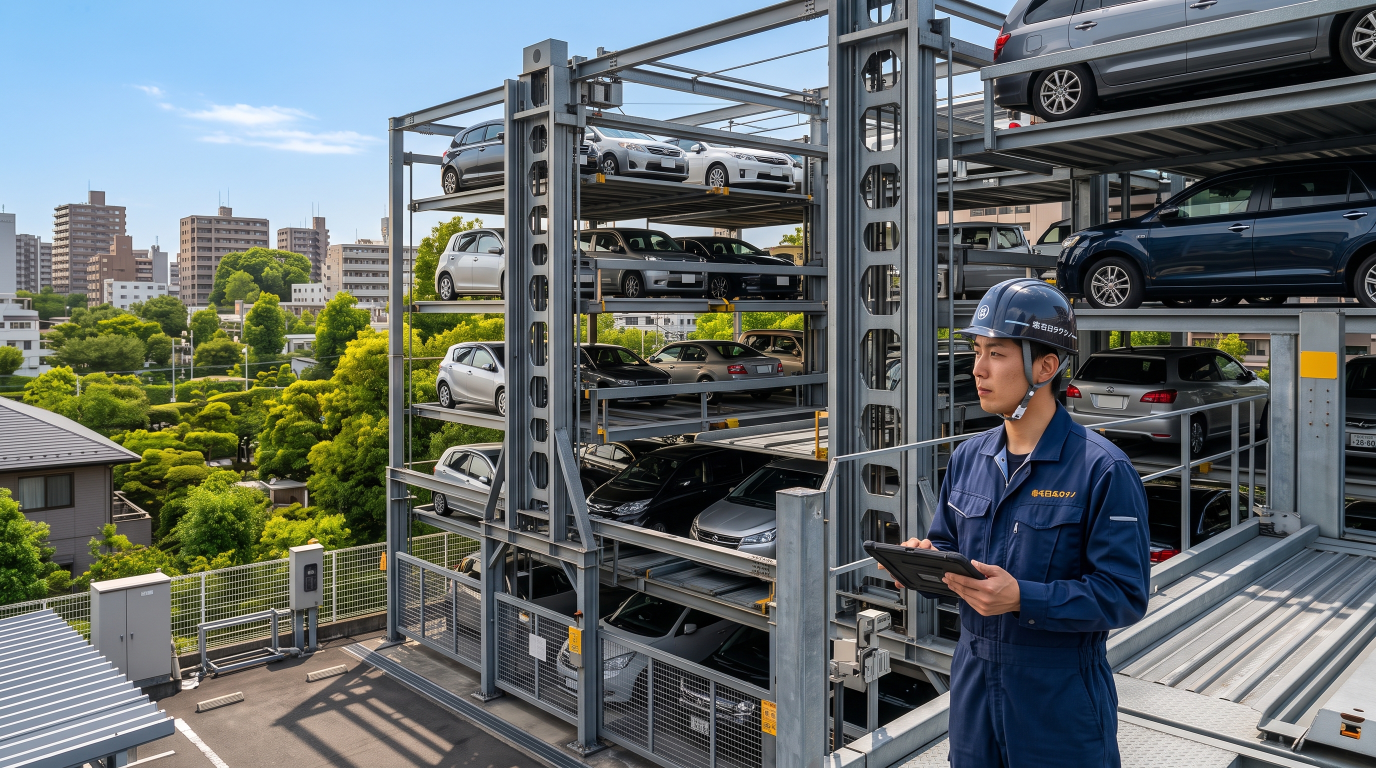 立体駐車場メンテナンス